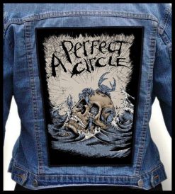 A Perfect Circle Skull - Photo Quality Printed Back Patch