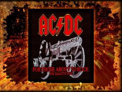 Ac Dc For Those About To Rock 116634 1 - Small Printed Patch