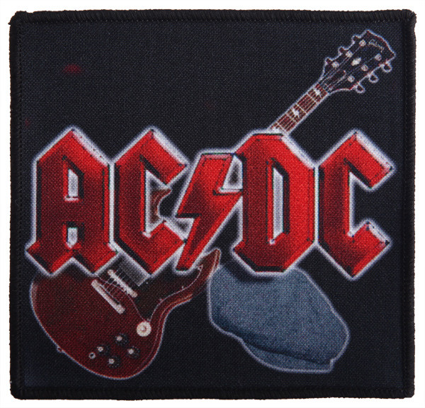 Ac Dc Guitar 147856 1 - Small Printed Patch - King Of Patches