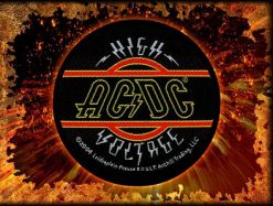 Ac Dc High Voltage 115860 1 - Small Printed Patch
