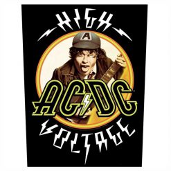 Ac Dc High Voltage - Photo Quality Printed Back Patch