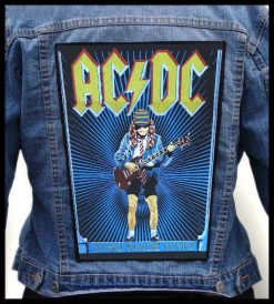 Ac Dc Who Made Who - Photo Quality Printed Back Patch
