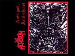 Acheron Anti God Anti Christ 66869 1 - Small Printed Patch