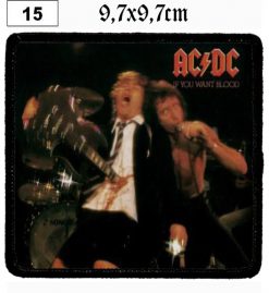 Ac Dc If You Want Blood (15) - Small Printed Patch