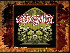 Aerosmith Skeletons 139309 1 - Small Printed Patch