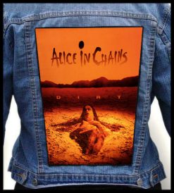 Alice In Chains Dirt - Photo Quality Printed Back Patch