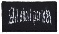 All Shall Perish Logo 148610 1 - Small Printed Patch
