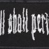 All Shall Perish Logo 151543 1 - Small Printed Patch