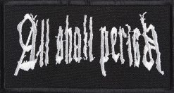 All Shall Perish Logo 151543 1 - Small Printed Patch