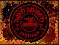 Amon Amarth Vikings Circular 124022 1 - Small Printed Patch