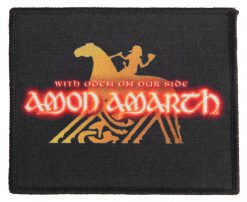 Amon Amarth With Oden On Our Side 147314 1 - Small Printed Patch