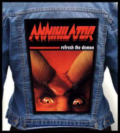 Annihilator Refresh The Demon - Photo Quality Printed Back Patch