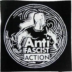 Anti Fascist Action 10837 1 - Small Printed Patch