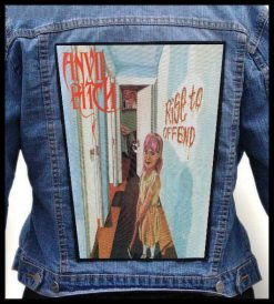 Anvil Bitch Rise To Offend - Photo Quality Printed Back Patch