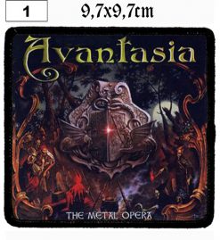 Avantasia The Metal Opera (01) - Small Printed Patch