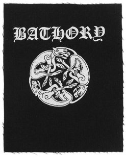 Bathory 153211 1 - Small Printed Patch