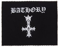 Bathory Cross 153205 1 - Small Printed Patch
