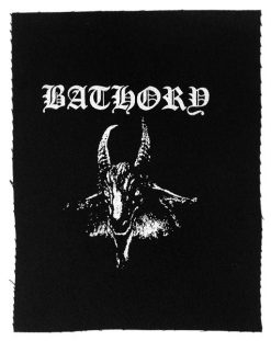 Bathory Goat 151259 1 - Small Printed Patch