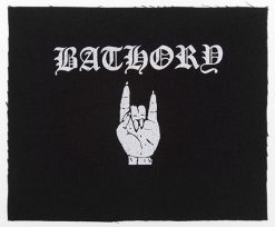 Bathory Hail Sathanas 153217 1 - Small Printed Patch