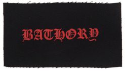 Bathory Logo 151261 1 - Small Printed Patch