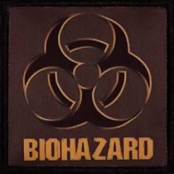 Biohazard Nka 018 A 19085 1 - Small Printed Patch