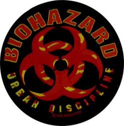Biohazard Urban Discipline Ntab 091 43767 1 - Small Printed Patch