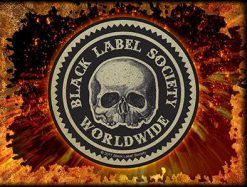 Black Label Society Hardcore Iron 137879 1 - Small Printed Patch