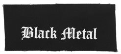 Black Metal 140926 1 - Small Printed Patch