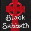 Black Sabbath Cross 151472 1 - Small Printed Patch
