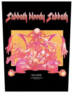 Black Sabbath Sabbath Bloody Sabbath - Photo Quality Printed Back Patch