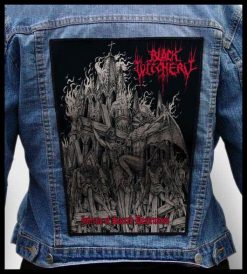 Black Witchery Inferno Of Sacred Destruction - Photo Quality Printed Back Patch