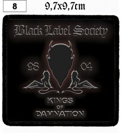 Black Label Society Kings Of Damnation (08) - Small Printed Patch