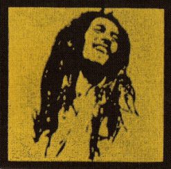 Bob Marley1 - Small Printed Patch