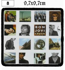 Bon Jovi Crush (08) - Small Printed Patch