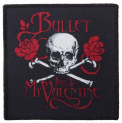 Bullet For My Valentine Skull 148297 1 - Small Printed Patch