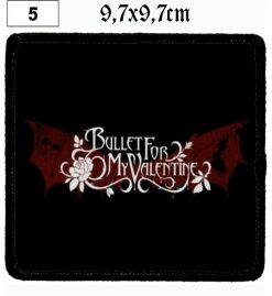 Bullet For My Valentine Logo (05) - Small Printed Patch