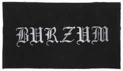 Burzum Grey Logo 153553 1 - Small Printed Patch