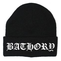 Bathory - Embroidery Warm Knit Winter Cap
