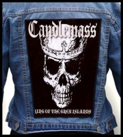 Candlemass King Of The Grey Islands - Photo Quality Printed Back Patch