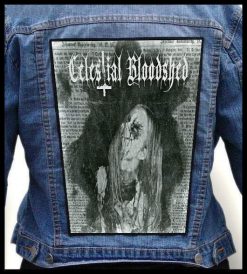 Celestial Bloodshed Cursed, Scarred And Forever Possessed - Photo Quality Printed Back Patch