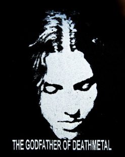 Chuck Schuldiner The Godfather Of Deathmetal 121137 1 - Small Printed Patch