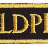Coldplay Logo Yellow 147217 1 - Small Printed Patch