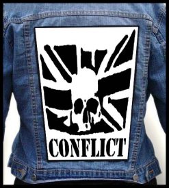 Conflict - Photo Quality Printed Back Patch