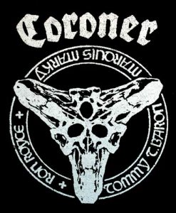 Coroner Skull 101524 1 - Small Printed Patch