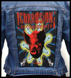 Corrosion Of Conformity Wiseblood - Photo Quality Printed Back Patch