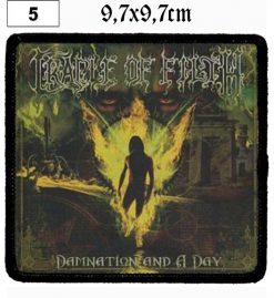 Cradle Of Filth Damnation And A Day (05) - Small Printed Patch