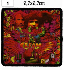 Cream Disraeli Gears (01) - Small Printed Patch