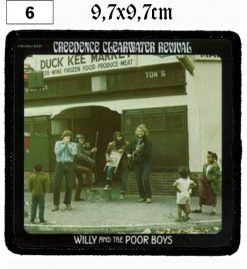 Credence Clearwater Revival Willy (06) - Small Printed Patch