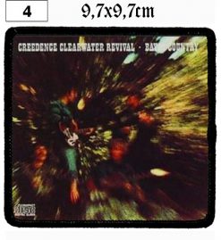 Credence Clearwater Revival Bay Country (04) - Small Printed Patch