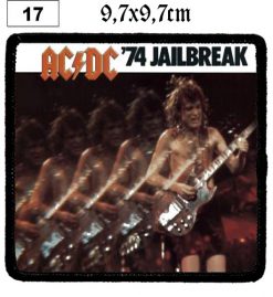 Copy Of Ac Dc '74 Jailbreak (17) - Small Printed Patch